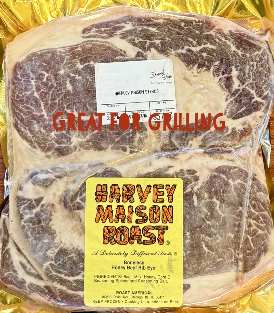 Harvey Maison Steaks